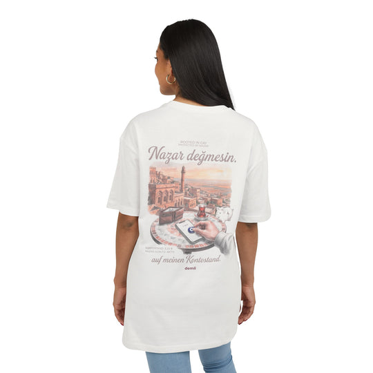 demli – Nazar değmesin. · Oversized Tee