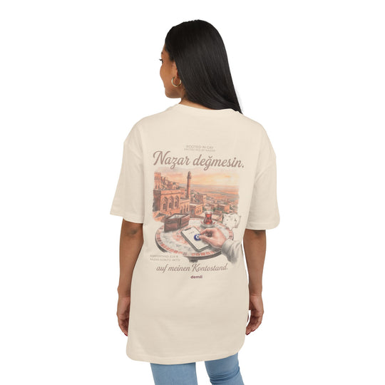 demli – Nazar değmesin. · Oversized Tee